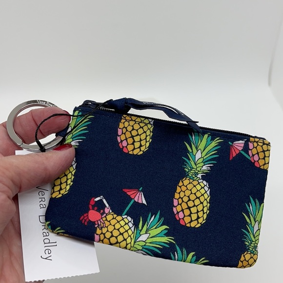 Vera Bradley Toucan Party Zippered ID Case NWT - Picture 4 of 13